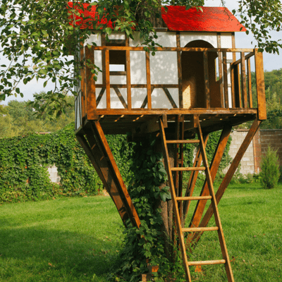The platform of your treehouse is the most critical component.