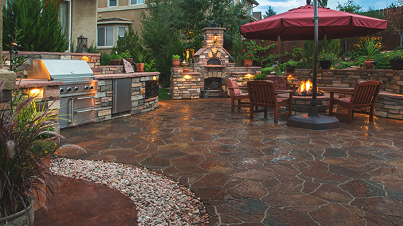 Hardscape Ideas | Pergolas, Outdoor Fireplace, Walls | Ryan Lawn & Tree