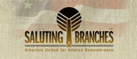 Saluting branches logo