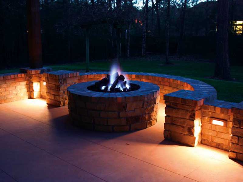 Fire Pit Lighting